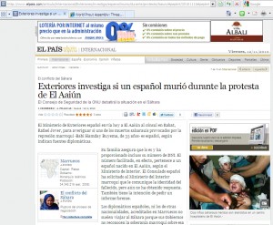 El sáhara Occidental: la foto que acusa los medios de comunicacion españoles
